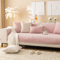 MINGPINHUIUS Sofabezug 1/2/3/4 Sitzer Sofa Überzug für L Form Sofa Couch Sessel Ecksofas,Weicher Samt Sofabezug L Form rutschfest Sofa Überwurf