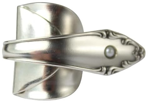 Opulenter Besteckschmuck Ring, ca. 64 (20,5) Ring aus Besteck