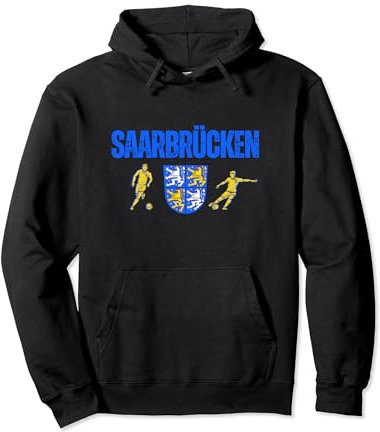 Saarbrücken Fußball Heimat Fan Saarland Stadion saarländisch Pullover Hoodie