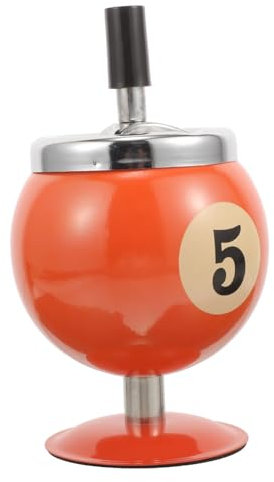 minkissy Metallaschenbecher Für Zigaretten Automatisch Löschender Aschenbecher Kleiner Retro-aschenbecher Für Home Office Tischaschenbecher Mit Automatischer Löschung Winddichter Innenberei