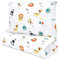 Kinder Bettdecke ohne Bezug 90x120 cm - Baumwolle Baby Decke und Kissen Set Kinderdecke 90 x 120 und Kopfkissen 60 x 40 - Bettdecken Kinderbettdecke Oeko-Tex Safari