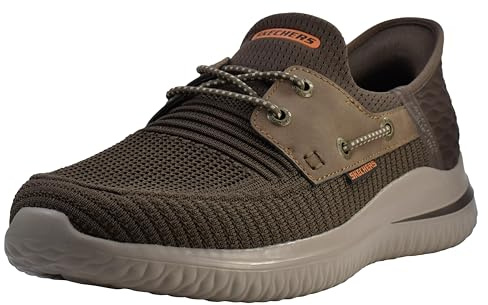 Skechers Mens Delson 3.0 - Roth 210606, Chocolate, 10.5 UK