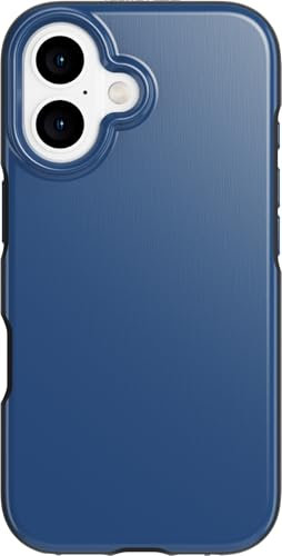 Tech21 EvoDusk for iPhone 16 Compatible with MagSafe - Impact Protection Case 15x Military Standard Tested - in Blue/Black