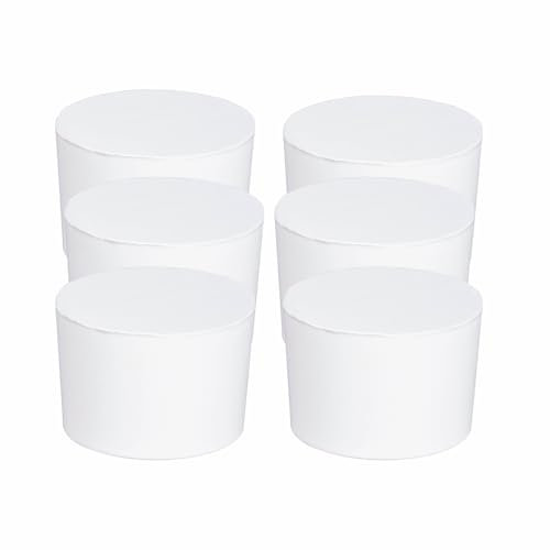 WENKO Déshumidificateur Modèle Drop Recharge 1000 g | Absorbeur d'humidité pour réduire l'humidité et prévenir la moisissure | 6 x 1000 g bloc calcium chlorure | Blanc 11 x 7,5 cm