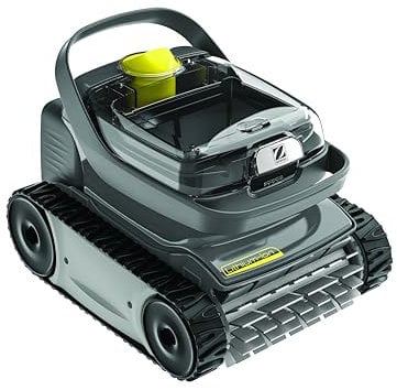 Zodiac Pixel OP 32 Robot Piscine sans Fil, nettoie Fond et parois des piscines jusqu'à 8x4m. Batterie Lithium, Cycle 2h, Filtration Fine, brossage, et Capot Transparent