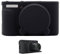 Silicone Camera Case Compatible with Canon PowerShot SX740 SX730 Hs Camera Soft Silicone Protective Case with Removeable Lens Cover Anti Scratch Slim Fit Ultra Thin Lightweight Full Pritection (Black)