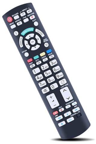 MOVHEIYL N2QAYB000504 Ersatz Fernbedienung für Panasonic TV TX-P42GT20E TX-L37D25E TX-L37G20E TX-P42GW30S TX-L37V20E TX-L42D25E TX-L37EW30 TX-L42ES31 TX-L32D28EP TX-L32D25E TX-L32G20E