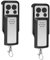 Lot de 2 Télécommandes de Portail 433,92 MHz – Compatible avec 114253, OLD 104250, RED 104257, 104251, 104350 – 4 Canaux, Code Tournant, Design à Glissière – Piles Incluses