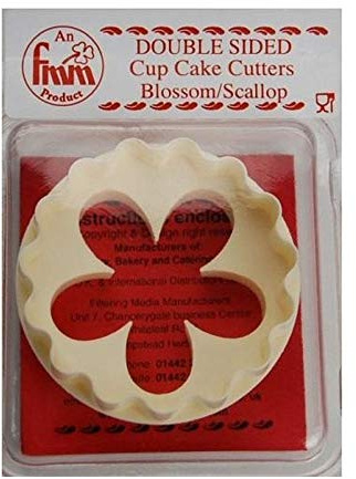 FMM Double Sided Blossom/Scallop Cupcake Cutter