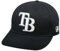 Tampa Bay Rays Heimmütze mit flacher Krempe, verstellbar, Marineblau