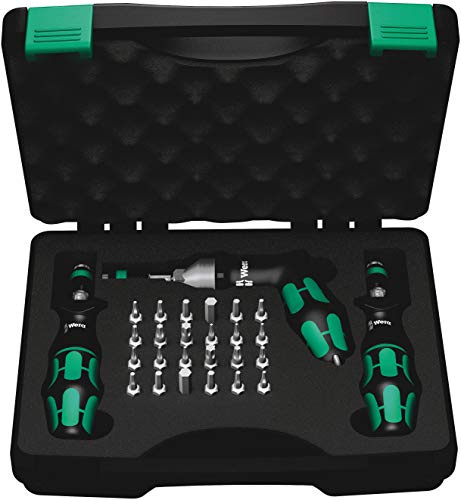 WERA - Torque Screwdriver Set, 7445/46/47 Lbs.-in - 5350451001