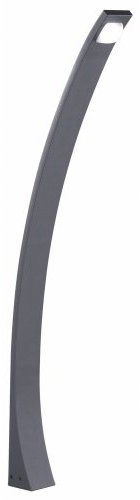 Trio Leuchten LED Außen-Wegeleuchte, Aluminiumguss, inklusiv 6 W, Höhe 100 cm, anthrazit 420260142