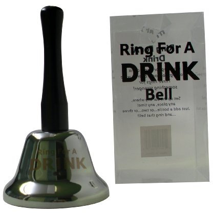 Fairly Odd Novelties Ring for a Drink Novelty Handbell