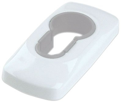 Générique - Zylinderrosette Horus-Aluminium - Ausführung: Weiß RAL 9010 -