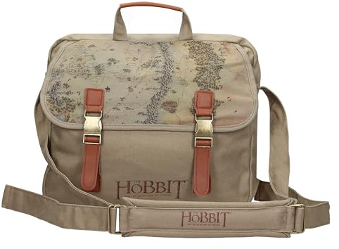 SD Toys Umhängetasche Der Hobbit Umhängetasche Middle Earth Map Mehrfarbig