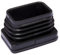 BRINOX b75845 N – Embout intérieur rectangulaire 15 x 25 mm) couleur Noir - Lot de 50