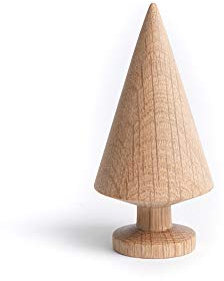 The Oak Men - Tannenbaum - Holz - glatt - hell - Höhe: 13 cm
