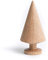 The Oak Men - Tannenbaum - Holz - glatt - hell - Höhe: 13 cm