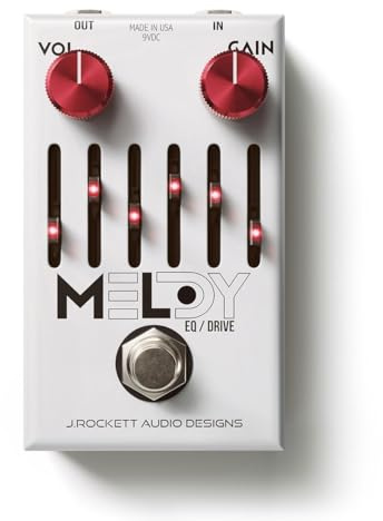 J. Rockett Audio Designs Q Series Melody Overdrive and 6-Band EQ Guitar Effects Pedal
