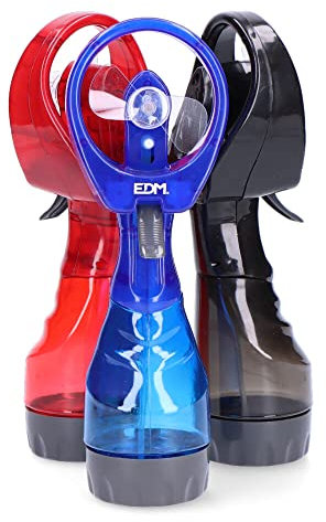 EDM 33979 Ventilateur d'eau brumisée Multicolore 10 cm