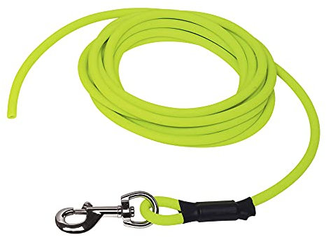 Nobby Schleppleine Cover rund, neon gelb L: 5 m, Ø 8 mm, 1 Stück