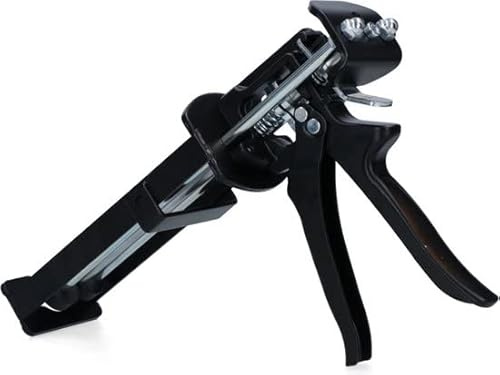 Excellent Pistolet à Sabot Simple – 200/210 ML – Compatible avec la Plupart des colles bicomposantes courantes – Convient pour Les bovins – Noir