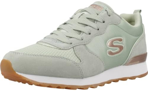 Skechers Basket OG 85 Goldn Gurl Femme, Sage, 56 EU