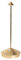 Zafferano, Pina Pro Lampe mit Goldfarbenes Blatt, Wiederaufladbar und Kabellos mit Touch Control, Geeignet für den Innenbereich, Dimmer, 2700 K, Höhe 29 cm