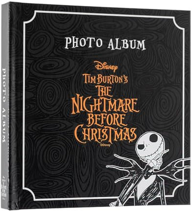 Disney Pesadilla Antes de Navidad - Álbum de Fotos Autoadhesivo Polaroid | Tapa Dura, 24 Págs (16x16cm)