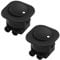 eMagTech 2 interruttori a bilanciere circolari, 24 x 26 mm, interruttore a bilanciere integrato, interruttore a bilanciere rotondo per lampade, dispenser d'acqua, tapis roulant, macchine da caffè