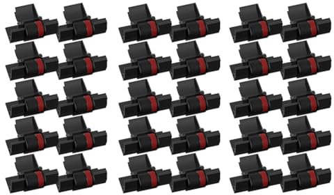 Beelooom 30 Stück Ersatz für IR-40T MP-12D Taschenrechner Farbroller Drucker Farbbänder für -100TM,-150TM, 750135267