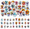 30-Stücke Cartoon Roboter Aufkleber, Nette Cartoon Roboter Aufkleber für Kinder, Lustige Roboter Aufkleber für Scrapbooking, DIY Handwerk, Laptops, Journal, Geschenke für Erwachsene, Kind