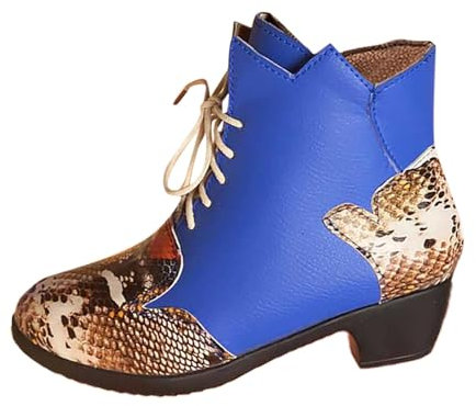 Stivali camoscio Donna Stivaletti Estivi Donna Traforati Stivaletti Donna Bassi con carrarmato Stivali da Donna Alti Stivaletti Donna con Tacco e Plateau Discoteca Stivali Donna Platform