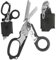 6 in 1 Multifunktions-faltbare Trauma-Schere mit kompatiblem Holster, Notfall-Response-Schere Camping Rettungswerkzeuge im Freien mit Bandschneider und Glasbrecher