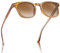 STGATN Occhiali da sole vintage da uomo, protezione UV400, montatura classica in acetato, occhiali da sole quadrati per guida, viaggi, sfumature estive, 04 Marrone Chiaro Montatura Gradiente Lenti