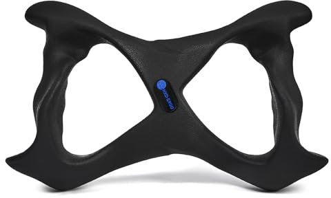 HXD-ERGO Ergonomic Gym Handles, Heavy Duty Exercise Handles for Cable Crossover Machine Tricep Exercise LAT Pull Down and Resistance Bands, Anti-slip and Anti-sweat Comfortable Grip (Rowing handle)