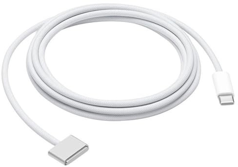 140W USB C to Magnetic 3 Cable, Fast Charging USB-C to Magnetic 3 Cable Compatible with M a c Book Pro M1 2021/M2 2023, Air M2, M3/M3 Pro/M3 Max 2024, Nylon Braided 2M