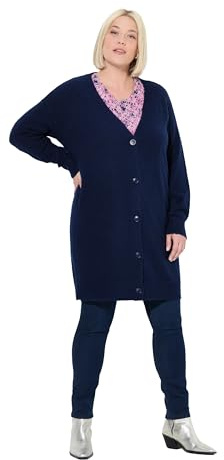 Ulla Popken Damen Strickjacke