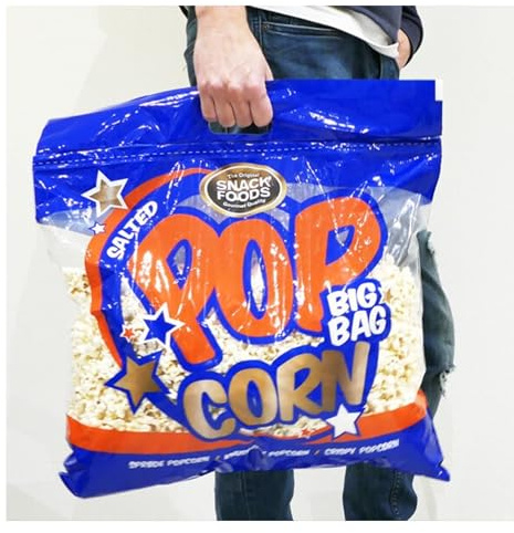 Salted Popcorn XXXL (600g) – Salziges XXL Popcorn - Kino-Style