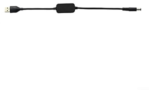 USB to DC 9V Step Up Converter Cable, 5V to 9V Boost Line with Overcurrent Protection, 120cm Power Adapter for Cameras, Desk Lamps, Speakers and for MINI Fans
