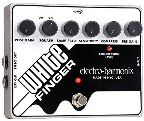 Electro Harmonix White Finger Compressor