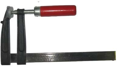 Schraubzwinge aus Temperguss, 200x120 mm