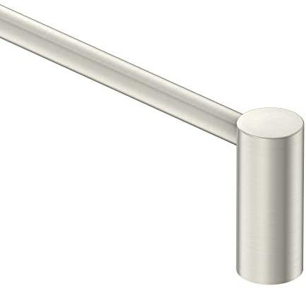 Moen YB0424BN Align 24-Inch Modern Single Towel Bar for Bathroom or Kitchen, Brushed Nickel