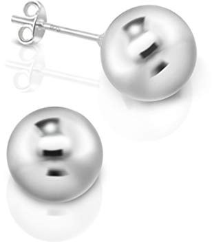 Silberohrringe 925 Damen Stecker - Ohrringe Silber Stecker 925 - Ohrringe Silber 925 Damen - Ohrringe Damen Silber 925 - Damen Ohrstecker Silber 925 - Ohrringe Silber Einfach - Ohrstecker Rund