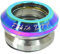 Ethic Full Integrated Headset 1 1/8 Stunt-Scooter/BMX Kinder Roller Steuersatz Lager + Fantic26 Sticker (Rainbow Neochrome)