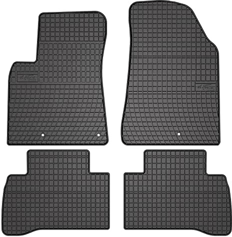FROGUM EL Toro Gummimatten Ganzjähriges-Set von Autofussmatte Auto Fußmatten für Kia NIRO I 2016-2022 | Beständiges Gummi Material | 1,5cm Schutzkante