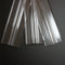3 x 300mm Low Profile Flex Hinges, Flexible Living Hinges, Transparent, Continuous Acrylic Piano Hinges