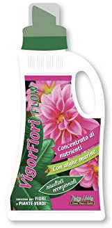 VIGORFIORI FLOW, concime liquido per piante e fiori, lt 0,5, Vitaverde