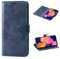 Mulbess Handy-Hülle für Samsung Galaxy A10 / M10 Schutzhülle, Magnet Handyhülle Leder, Flip Wallet Cover, Kartensteckplatz, Vintage Dunkel Blau