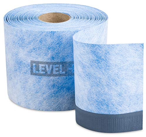 LEVEL PLUS 25m Wannendichtband selbstklebend, Fugenband Bad, Dichtungsband Badewanne, Dusche, Sanitär Dichtungsband für Balkontüren B05